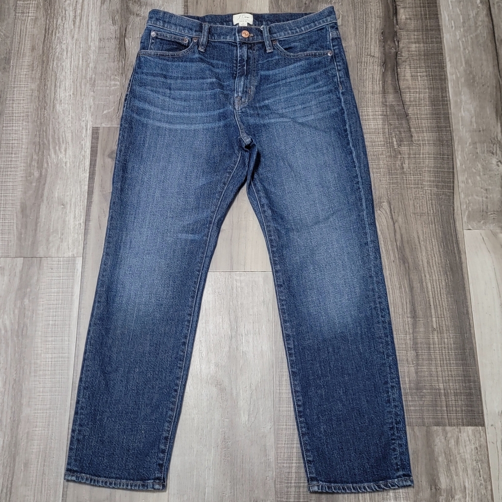 J. Crew High Rise Cropped Jeans